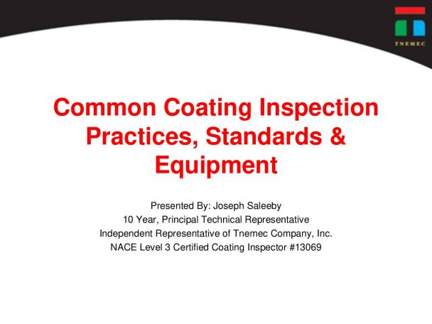 Coating Inspection