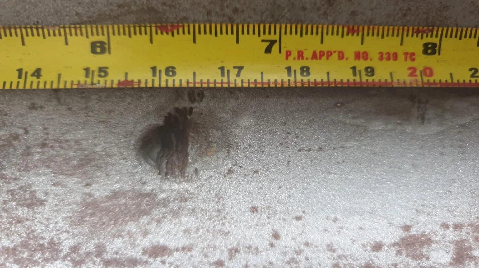 6 inch pipe pitting