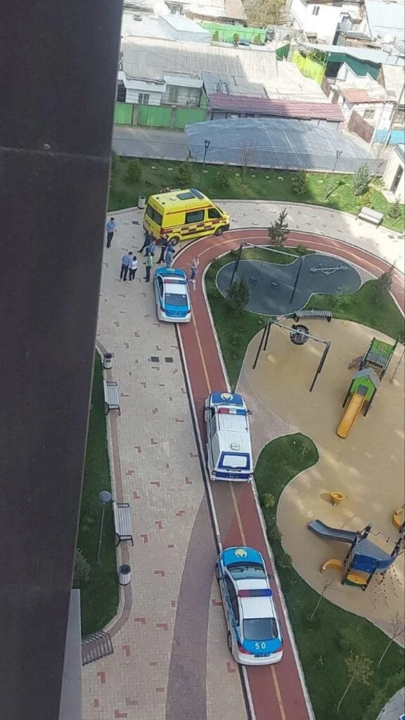 Industrial climber crashed to death in Kazakhstan 