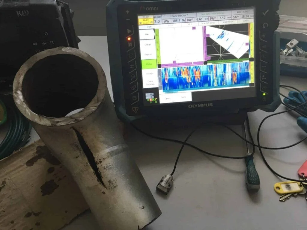 NDT Nondestructive testing Phased Array Ultrasonics
