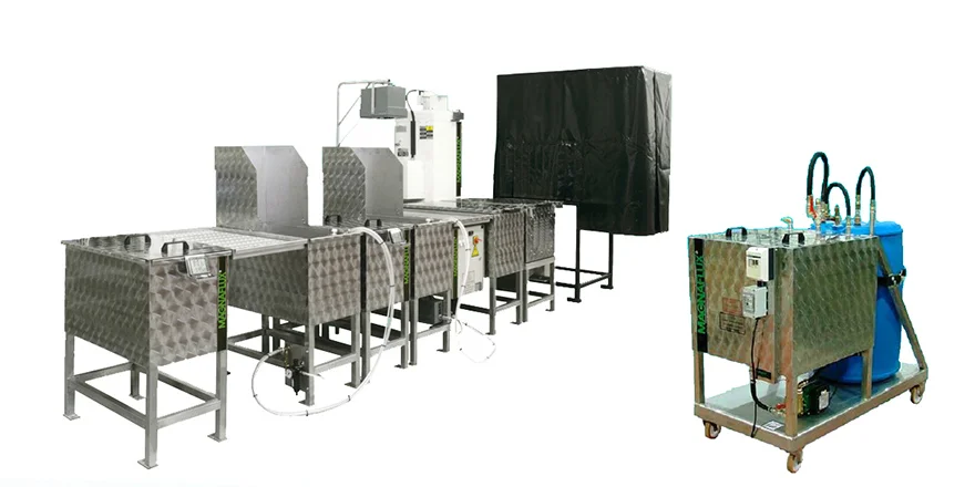 ZA penetrant inspection lines