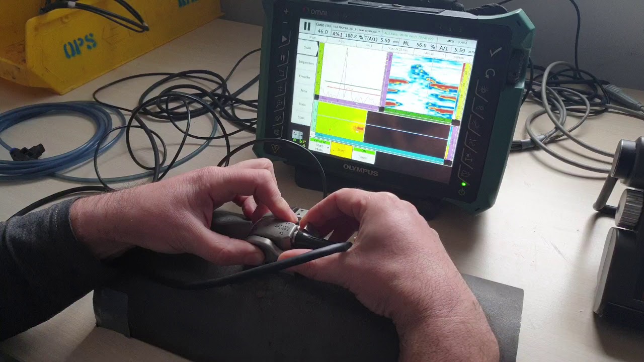PAUT scanning 6 inch