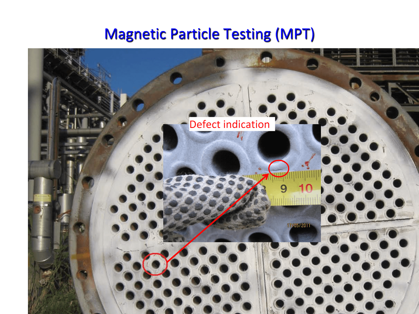 MPT Magnetic Particle Testing (NDT) MPT Magnetic Particle Testing (NDT)