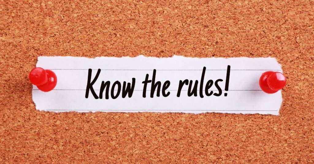 Know the rules NDT
