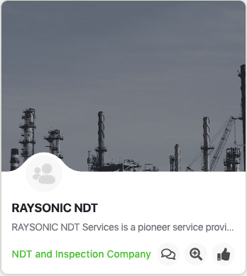 Raysonic NDT virtual stand