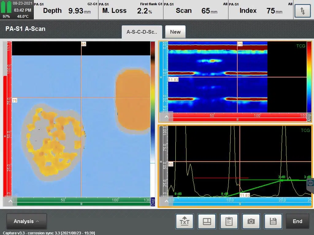 Navigating the Complexities of PAUT Corrosion Mapping on Materials Coated with Lead-Based Paint