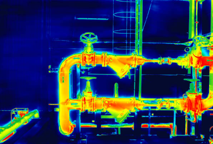 Thermography on electrical circuit